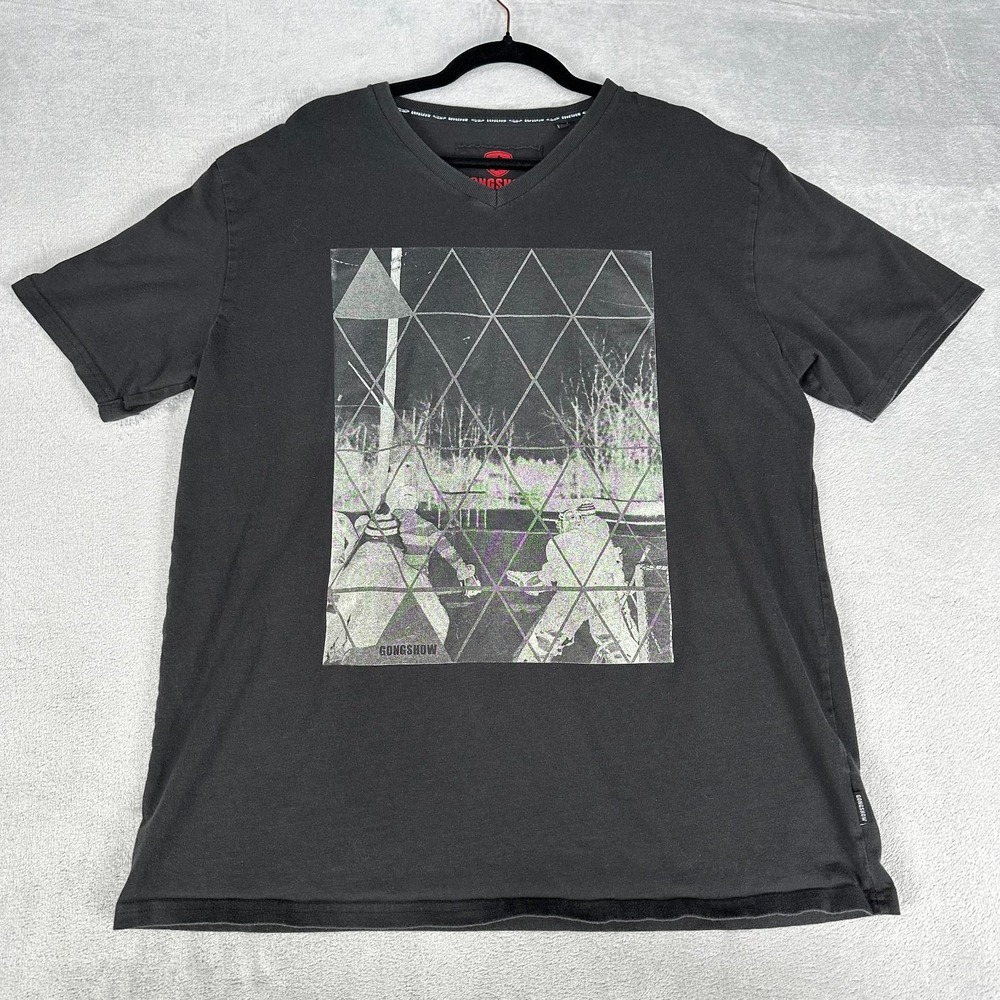 Gongshow Gear Hockey Company T-Shirt Men's XL Black Canada Lifestyle Apparel